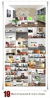 تصاویر با کیفیت طراحی داخلی مدرن آپارتمانModern Apartment Interior Design