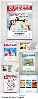 تصاویر وکتور قالب آماده بروشور تجاری با طرح های خلاقانهCreative Design Brochure Business Template