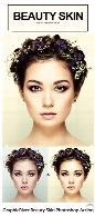اکشن فتوشاپ افکت زیبا سازی پوست از گرافیک ریورGraphicRiver Beauty Skin Photoshop Action