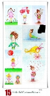 تصاویر با کیفیت کارتونی دختر کوچکLittle Girl Cartoon Pictures
