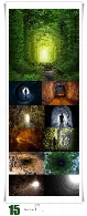 تصاویر با کیفیت تونل، تونل وحشت، تونل قطار، تونل سرسبز و ...Tunnel