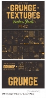 مجموعه تصاویر وکتور تکسچر با طرح های گرانجCM Grunge Textures Vector Pack