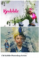 اکشن فتوشاپ ایجاد افکت حباب پراکنده بر روی تصاویرCM Bubble Photoshop Action