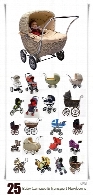 تصاویر با کیفیت کالسکه و وسیله حمل و نقل کودکBaby Carriage And Transport For Newborns