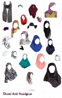 تصاویر لایه باز روسری، شال، حجابShawl And Headgear