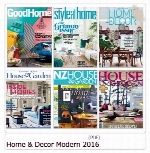 مجله دکوراسیون داخلی خانه، اتاق خواب، پذیرایی مدرن 2016Home And Decor Modern 2016