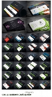 30 تصویر لایه باز کارت ویزیت با طرح های متنوعCM 30 Business Card Bundle