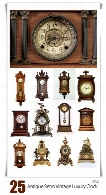 تصاویر با کیفیت ساعت های قدیمی و لوکسAntique Retro Vintage Royal Luxury Clock