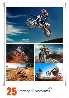 تصاویر با کیفیت موتورسیکلت از شاتراستوکAmazing ShutterStock Motocross