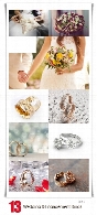 تصاویر با کیفیت عروسی، عروس، دسته گل و حلقه ازدواجPhotos Wedding And Engagement Rings