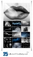 تصاویر با کیفیت پس زمینه دود و ابرهای دودیCollection Of Thoughts Cloud Pairs Background Is Texture