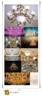 تصاویر با کیفیت لوستر، چلچراغChandeliers