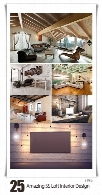 تصاویر با کیفیت طراحی داخلی انبار یا اتاق زیر شیروانی از شاتر استوکAmazing ShutterStock Loft Interior Design