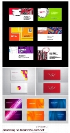 تصاویر وکتور کارت ویزیت با طرح های متنوع از شاتر استوکAmazing ShutterStock Business Cards Set