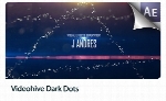 پروژه آماده افترافکت نمایش لوگو با ذرات تیره به همراه فیلم آموزشی از ویدئوهایوVideohive Dark Dots