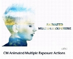 اکشن فتوشاپ ترکیب عکس و ویدئوCM Animated Multiple Exposure Actions