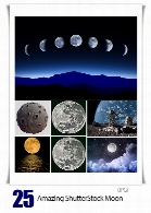 دانلو تصاویر با کیفیت کره ماه از شاتر استوکAmazing ShutterStock Moon