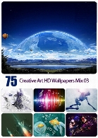 والپیپرهای با کیفیت هنری و خلاقانه75 Creative Art HD Wallpapers Mix 03