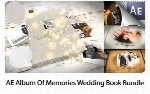 قالب آماده افترافکت نمایش آلبوم تصاویر عروسی و خاطره انگیزAE Template Album Of Memories And Wedding Book Bundle (Pond5)
