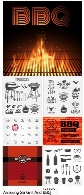 تصاویر وکتور باربیکیو، استیک، سرخ کن و ... از شاتر استوکAmazing Shutterstock Grill And BBQ