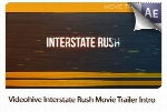 قالب آماده افترافکتVideohive Interstate Rush Movie Trailer Intro