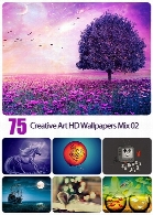 والپیپرهای با کیفیت هنری و خلاقانه75 Creative Art HD Wallpapers Mix 02