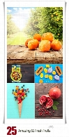 تصاویر با کیفیت میوه های تازه هندوانه، موز، کیوی و ... از شاتر استوکAmazing ShutterStock Fresh Fruits