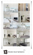 تصاویر با کیفیت طراحی داخلی مدرنModern Style Flat Interior