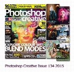 مجله آموزش های متنوع فتوشاپPhotoshop Creative Issue 134 2015