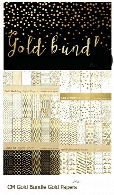 مجموعه پترن با طرح های طلایی متنوعCM Gold Bundle Gold Papers