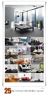 تصاویر با کیفیت طراحی داخلی خانه مدرن با مبلمانHouse Interior With Modern Furniture