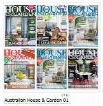 مجله دکوراسیون داخلی خانه و گلخانه استرالیاAustralian House And Garden 2015 Full Year Issues Collection 01