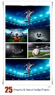 تصاویر با کیفیت فوتبال، فوتبالیست، زمین فوتبال از شاتراستوکAmazing Shutterstock Soccer Football Players