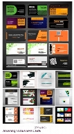 تصاویر وکتور کارت ویزیت های متنوع از شاتر استوکAmazing Shutterstock Business Cards