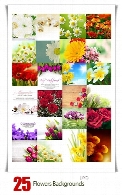 تصاویر با کیفیت پس زمینه های گلدارFlowers Backgrounds