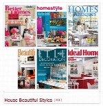 مجله دکوراسیون داخلی خانه، حمام و دستشویی، گلخانه، پذیرایی، اتاق خوابHouse Beautiful Styles