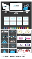 مجموعه قالب های آماده تجاری پاورپوینتGraphicRiver 50 Slides Presentation