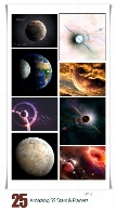 تصاویر با کیفیت سیارات و ستارگان از شاتر استوکAmazing Shutterstock Stars And Planets