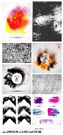 تصاویر وکتور عناصر طراحی گرانج از شاتر استوکAmazing ShutterStock Different Grunge Elements