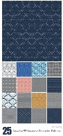 تصاویر وکتور پترن با طرح های هندسی ژاپنی از شاتر استوکAmazing ShutterStock Japanese Geometric Patterns