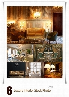 تصاویر با کیفیت طراحی داخلی خانه لوکسLuxury interior Stock Photo