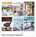 مجله دکوراسیون داخلی خانه، اتاق خواب، پذیرایی مدرنHome And Decor Magazine