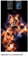 اکشن فتوشاپ ایجاد افکت ابرهای آتش، رنگی از گرافیک ریورGraphicRiver Nebula Photoshop Action