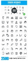 Quality Vector Icons (outline and filled)