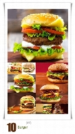 تصاویر با کیفیت همبرگر، چیزبرگر، سیب زمینیBurger