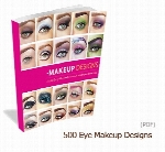 کتاب آموزش تصویری ۵۰۰ نوع آرایش چشم و ابرو جدید زیبا500 Eye Makeup Designs