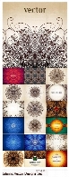 تصاویر وکتور عناصر تزئینی اسلامیIslamic Vector Designs Set