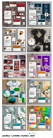 تصاویر وکتور ست اداری، تی شرت، کلاه، کیف دستی، کارت ویزیت و ... از شاتراستوکAmazing ShutterStock Identity Template Design