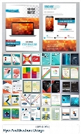 تصاویر وکتور بروشور و فلایرهای تجاریFlyer And Brochure Design