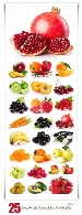 تصاویر با کیفیت میوه و سبزیجات تازهJuicy Fruits Vegetables And Berries